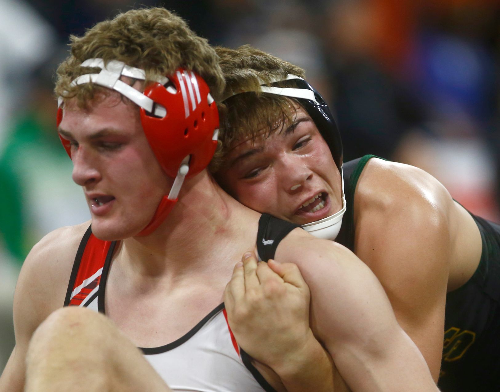 Championship round of state wrestling